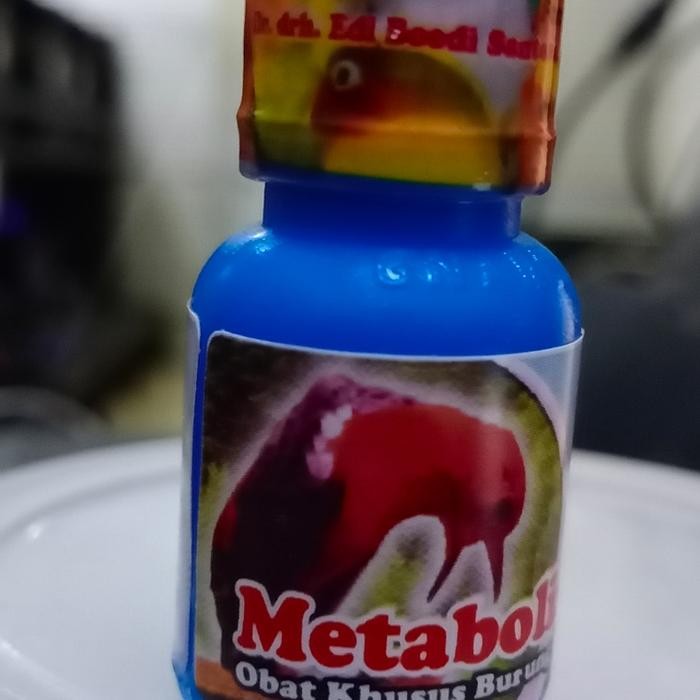 PetShoPq- Metabolis Dr Edy Vitamin Penggacor Pleci Lovebird Kenari Sogok Ontong