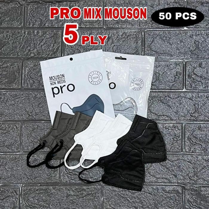 KJB MASKER KN95 PRO MOUSON ISI 50 PCS