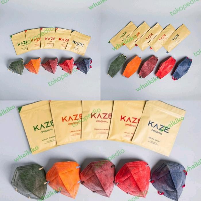 KJB KAZE MASK FONDANT SERIES KN95 MINI KF94 1 BOX 10 PCS