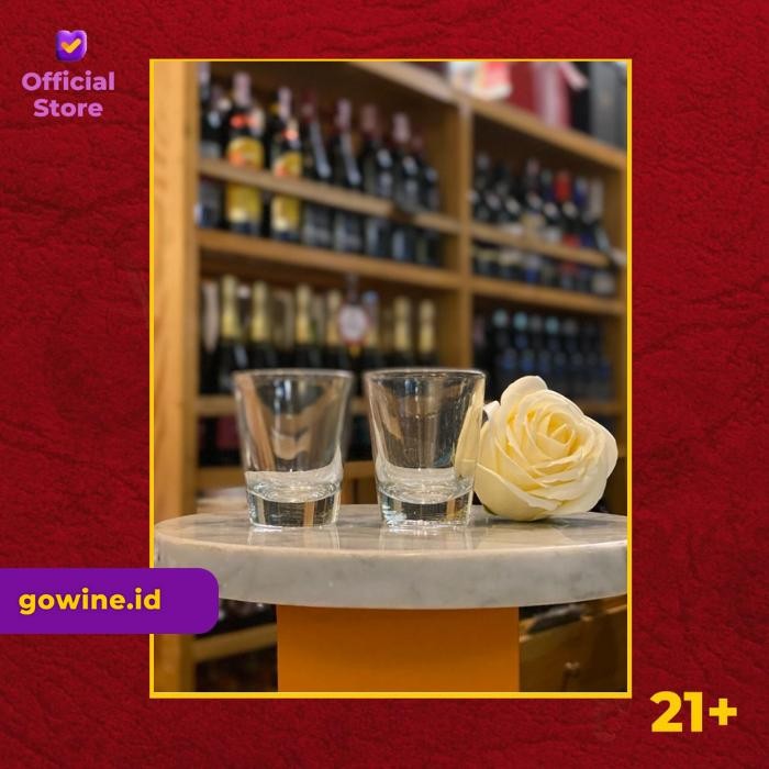 Gelas Sloki - Gelas Soju - Gelas Shooter 2 Pcs