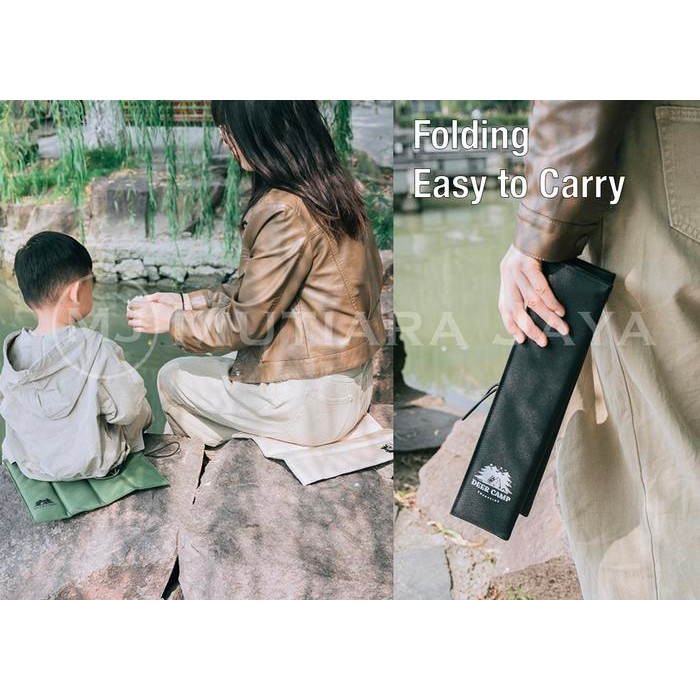 Alas Duduk lipat Outdoor tikar foam pad foldable matras Camping bantal cushion