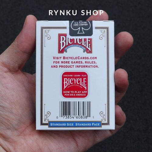 oas5- Kartu Remi Bicycle Standard Biru Blue Playing Card