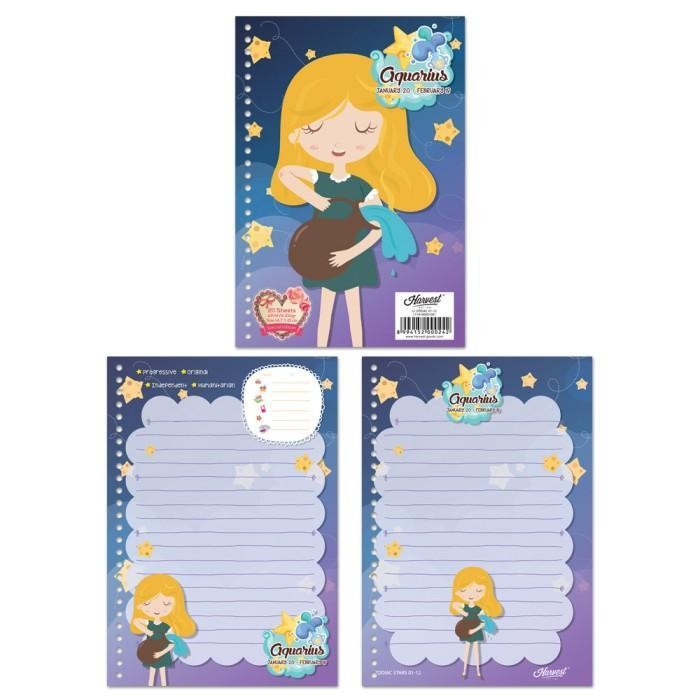 Loose Leaf / Kertas Binder Harvest A5 Zodiac