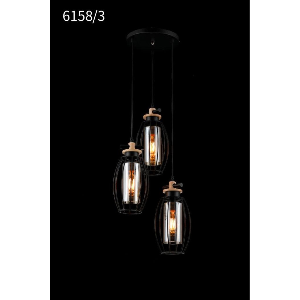 Terpopuler Lampu Gantung Hias Minimalis Vintage 3 Lampu 5 Model Terlariss 