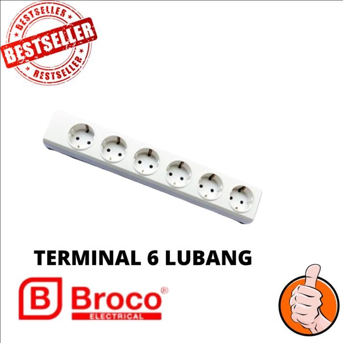 Stok Baru TERMINAL 6 LUBANG BROCO