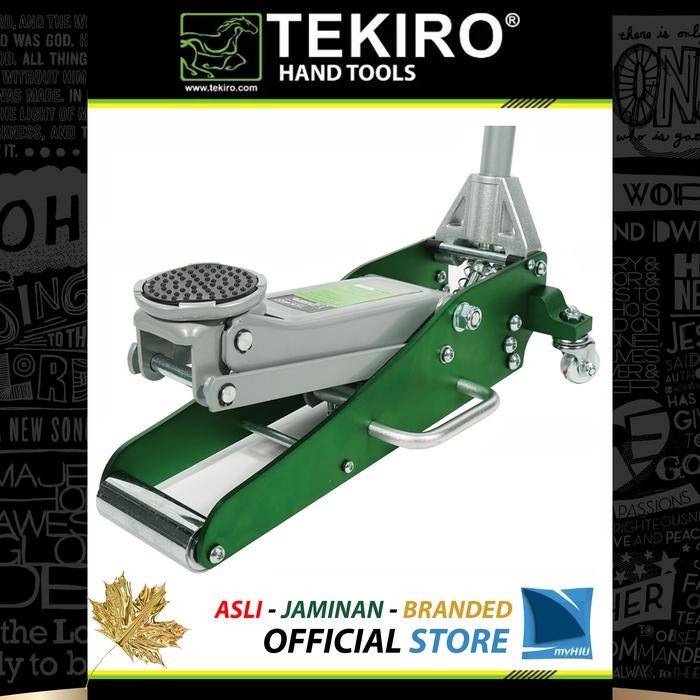 Dongkrak Buaya 1,5 Ton / 3000 Lbs Alumunium + Steel - Hydraulic Tekiro