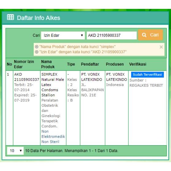 BisaInstan- Kondom Simplex Stallion - Isi 12