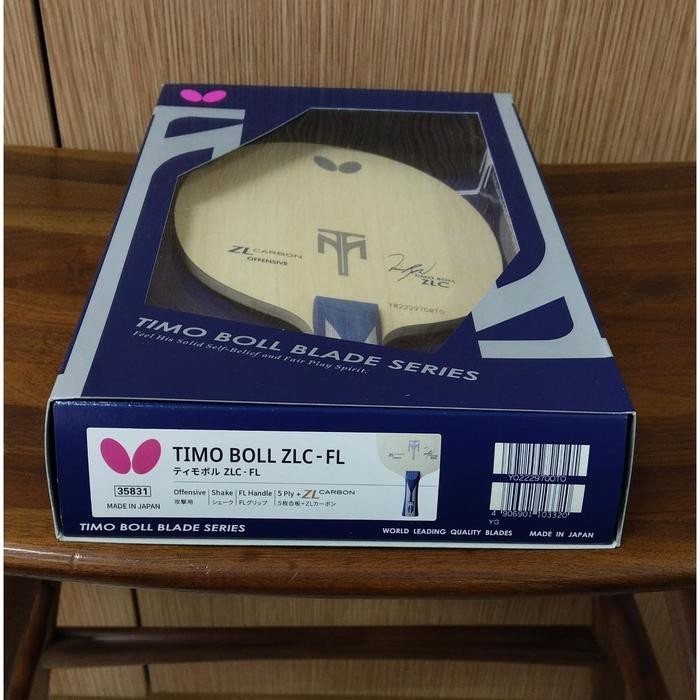 Kayu Bat Piongpong Butterfly Timo Boll ZLC