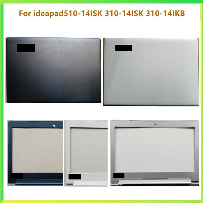 Casing Laptop New LCD Back Cover Bezel Front Frame Cover Case For Lenovo ideapad 510-14ISK 310-14ISK