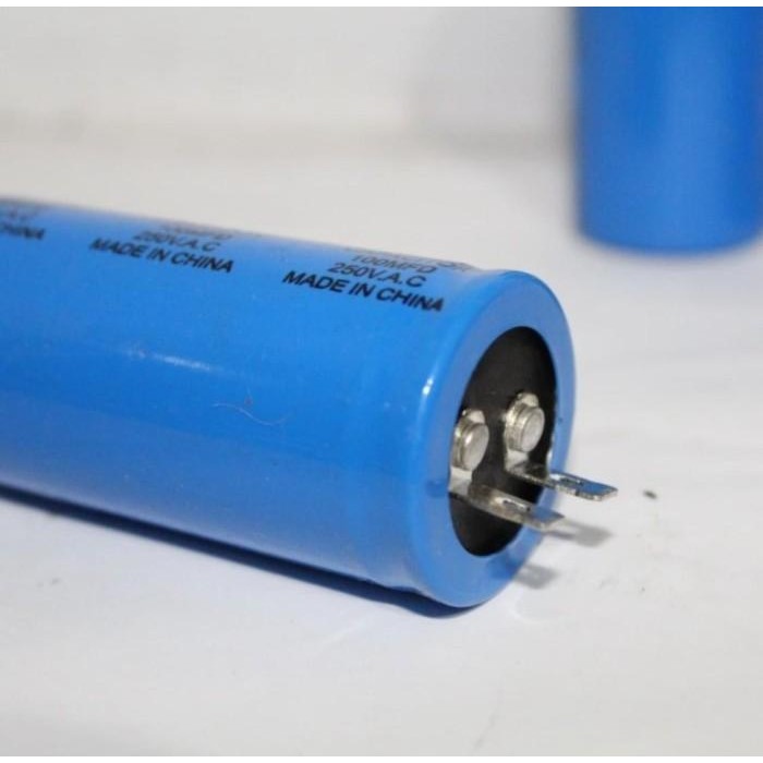Kapasitor Dinamo 300, 400, 500 dan 600 UF Bulat IMD