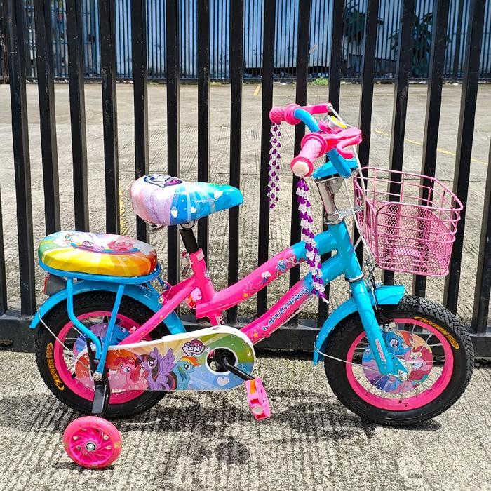 Sepeda anak perempuan 12inch Mazara Littlepony