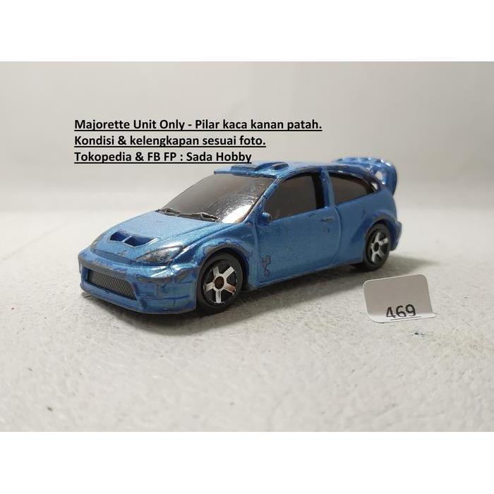 NEW DIECAST MAJORETTE FORD FOCUS WRC LOOSE JUNK