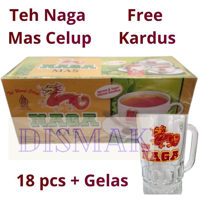 Teh Naga Mas Celup 18 Pcs Terbaruu