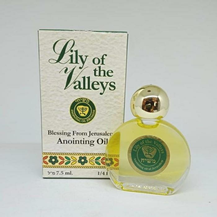 Minyak Urapan LILY OF THE VALLEYS Anointing Oil by Ein Gedi, Israel