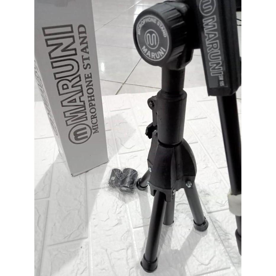 Premium Stand Mic Maruni Stand Mic Pendek Maruni Original