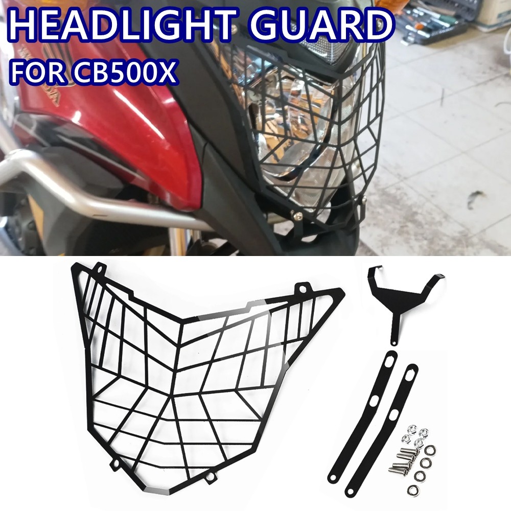 FOR HONDA CB500X CB 500X CB 500 X CB500 X 2016-2019 MOTORCYCLE HEADLIGHT PROTECTOR GRILLE GUARD