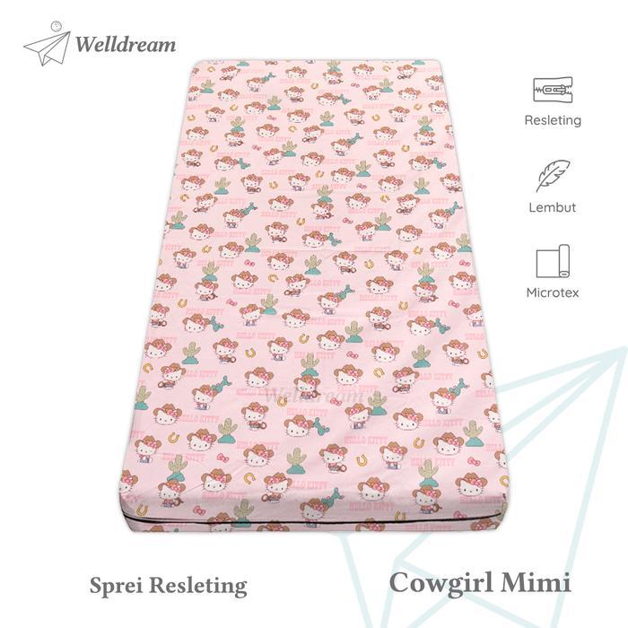 Promo Sprei Resleting 100X200 Sarung Kasur Busa Resleting 100X200X15 - 100X200X20 Terlaris