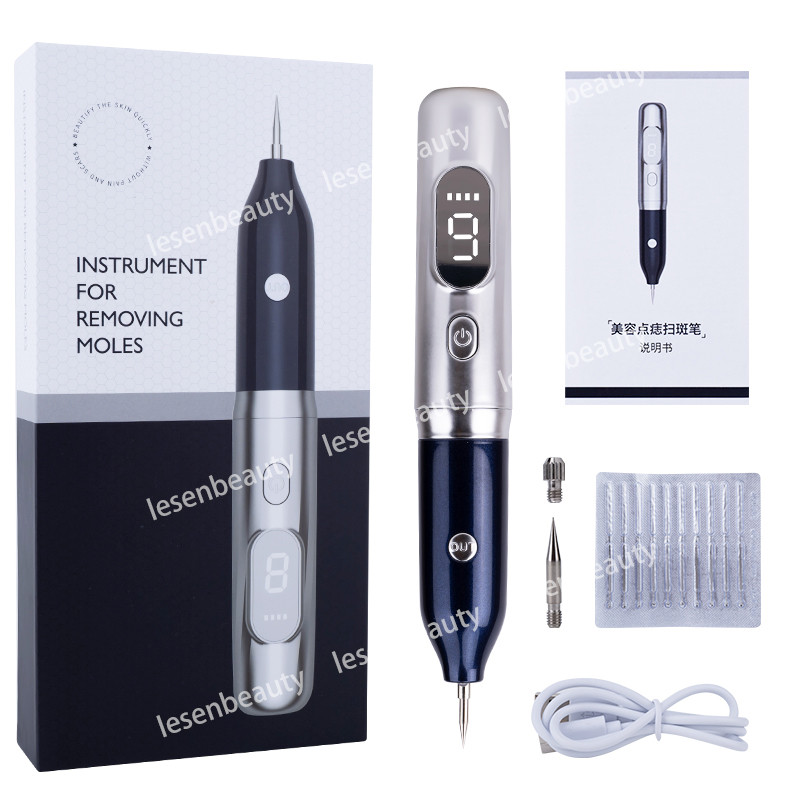 Laser Plasma Pen Black Dots LCD Plasma Pen Professional Facial Care Beauty Equipment USB