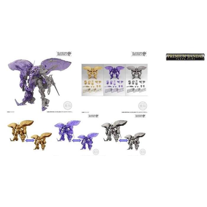 HOT SALE GUNDAM ARTIFACT MASS PRODUCED QUBELEY QUBELEY COMPATIBLE 3 PIECES SET TERMURAH