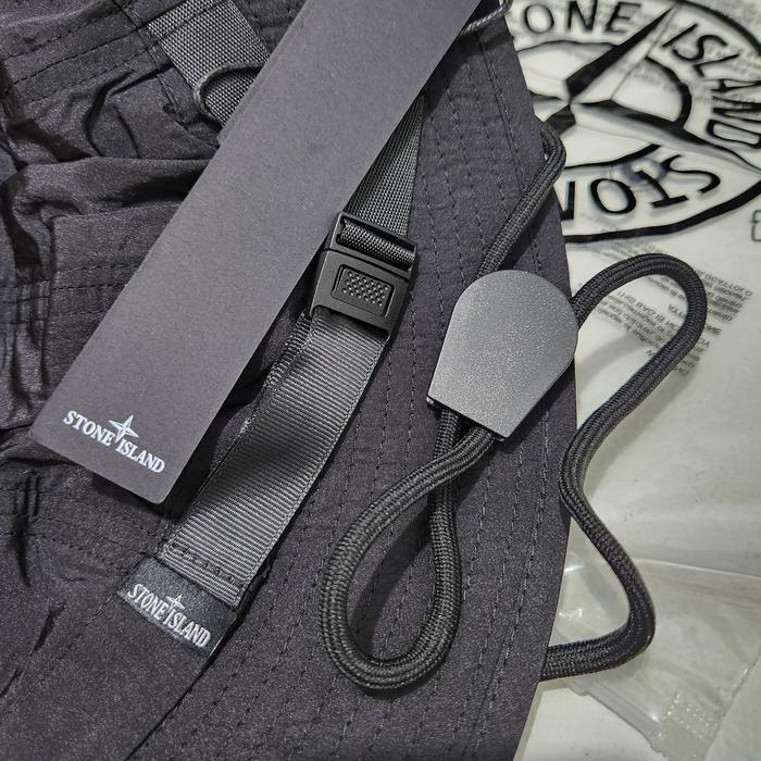 Bucket Hat Stone Island Nylon Fabric Terlaris
