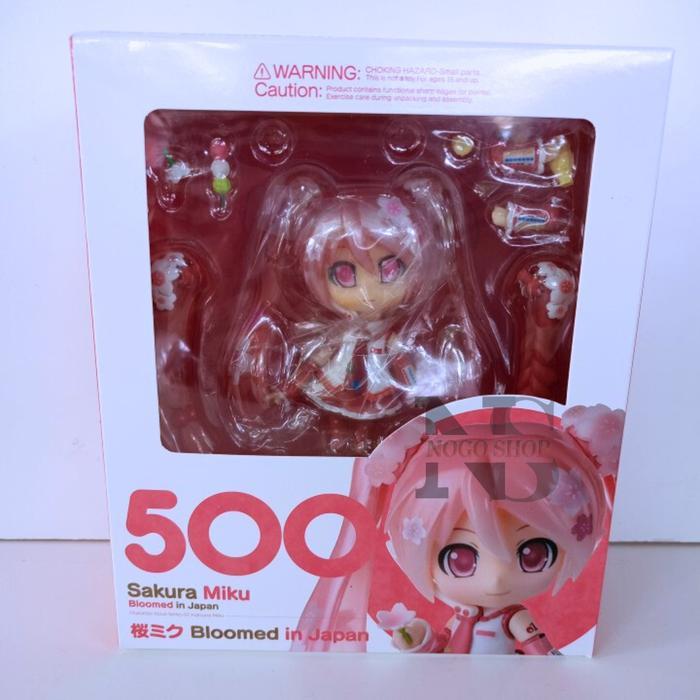 HOT SALE NENDOROID NENDO 500 HATSUNE MIKU SAKURA VOCALOID BLOOMED IN JAPAN TERMURAH