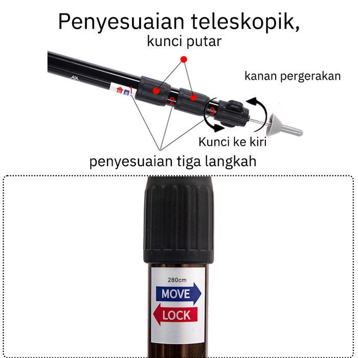 Promo Mountainhiker Tiang Tenda, Tiang Tenda Alumunium, Tiang Tenda, Tiang Terpal Alumunium Tinggi