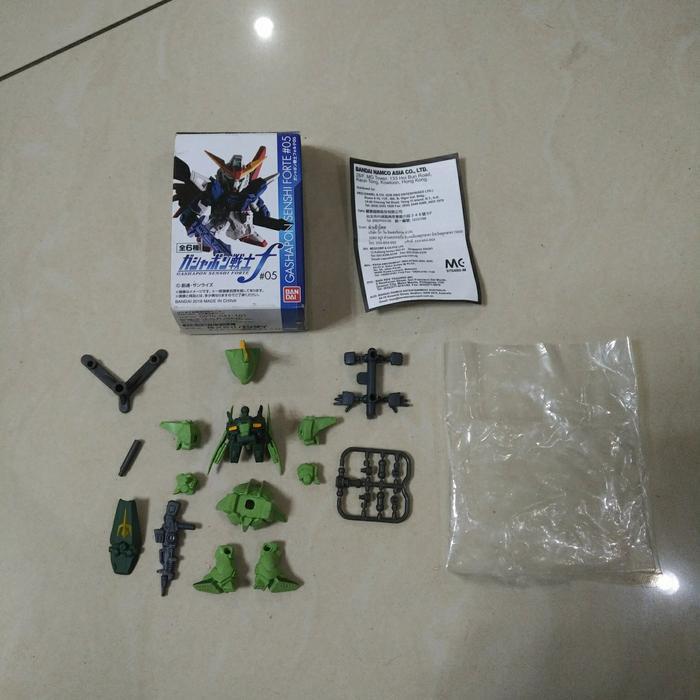HOT SALE BANDAI GASHAPON SENSHI FORTE #05 F030 BAWOO GREEN TERMURAH