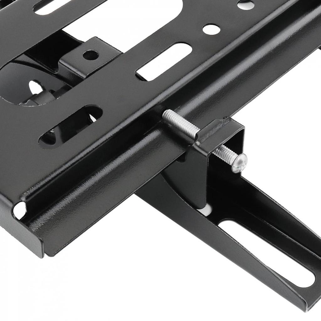25KG Adjustable TV Wall Mount Brackets Flat Panel TV Frame Support 15 Degrees Tilt with Level for 14