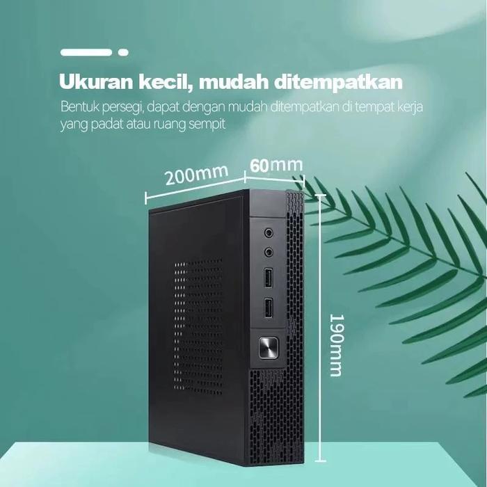 Intel i5 12450H PC gaming full set ,mini komputer desktop cocok untuk kantor bisnis desain grafis