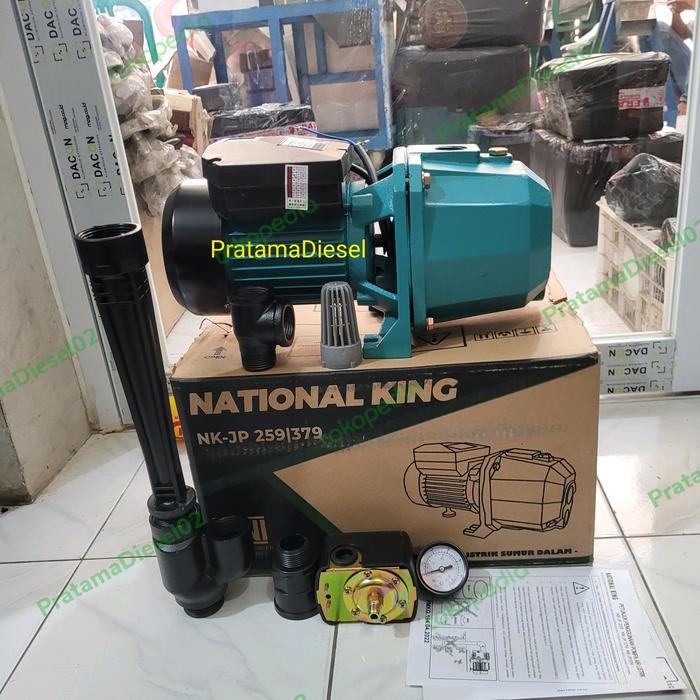 Mesin Pompa Air Sumur Dalam Jet Pum Nasional 255 Automatis Terbaru 