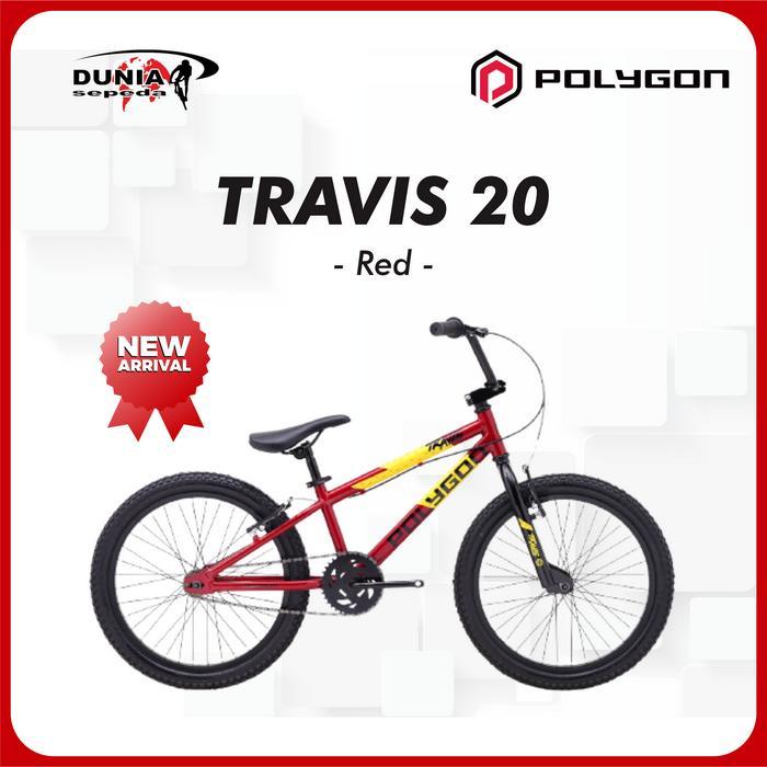 POLYGON  BMX NEW TRAVIS 20 RED