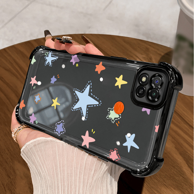 Casing Hp untuk Xiaomi Redmi 9 Prime 9C NFC 9A 9I 10A 9T 9 Power POCO C31 POCO M2 Case Casing pola h
