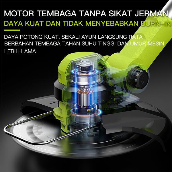 Flash Sale [Pengiriman Segera] Zper 988Vf/9888Vf Mesin Potong Rumput Baterai Litium Mesin Potong