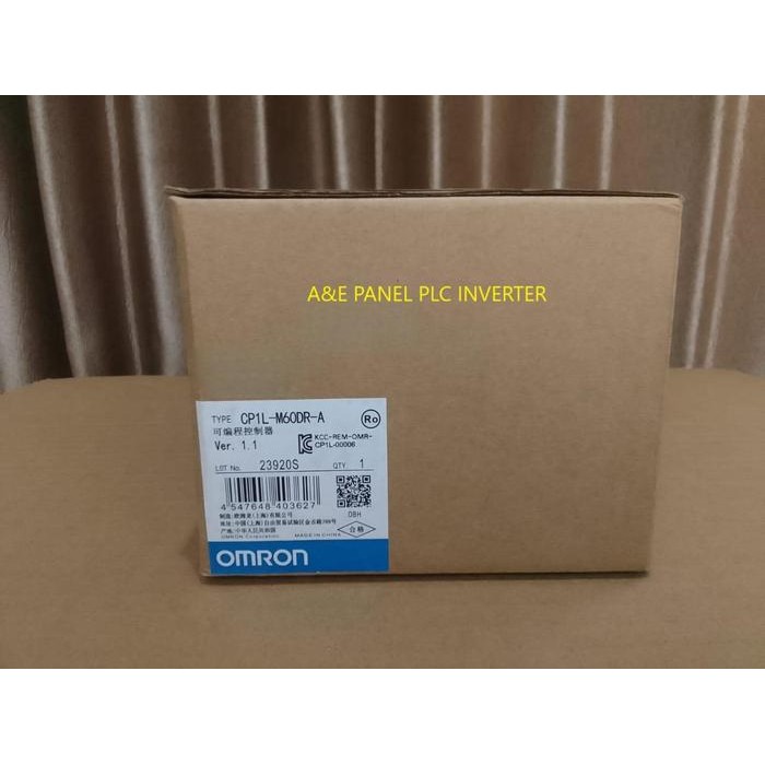 PLC OMRON CP1L-M60DR-A CP1L M60DR A