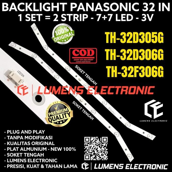 BACKLIGHT TV LED PANASONIC 32 INC TH32D305G TH32D306G LAMPU BL 7K 32D