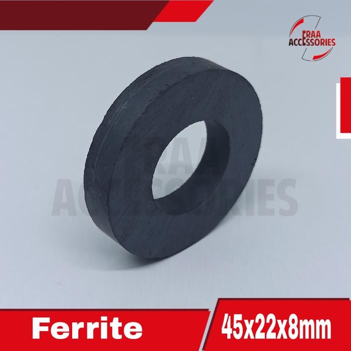 

Magnet Ferrite Ring 45x22x8mm