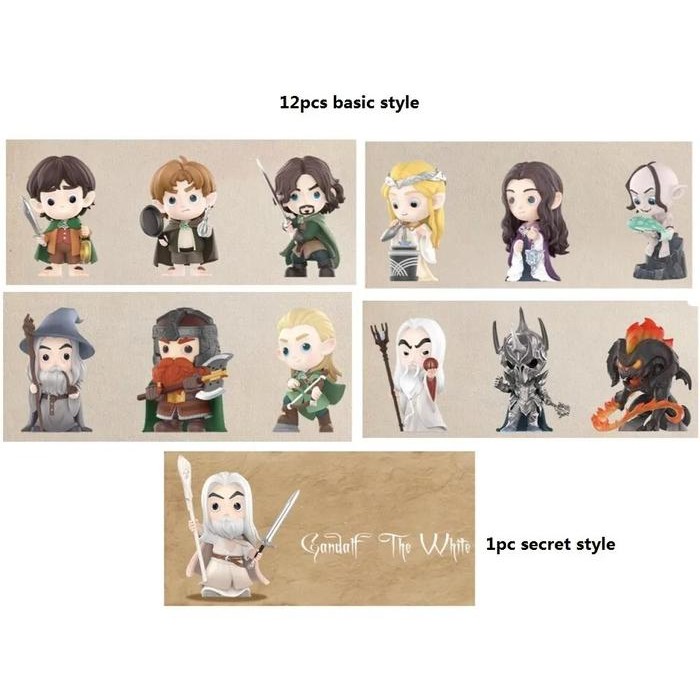 Pop Mart The Lord Of The Rings Classic Series Figures Blind Box