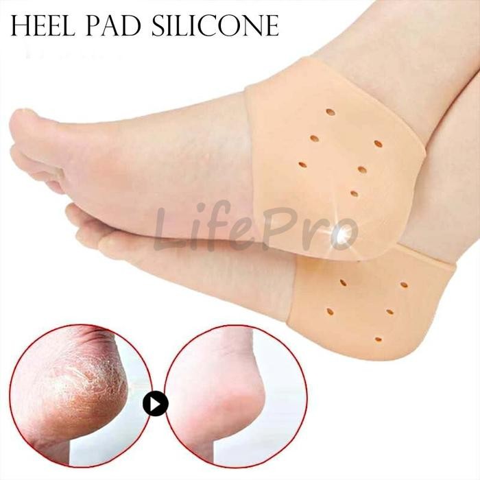 1 pasang silikon pelindun tumit heel/Heel Pad Silikon Protector/Gel Silikon Heel Pad /pad silicone