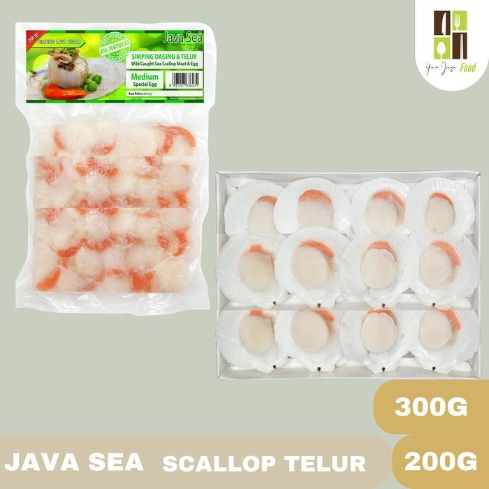 

TERMURAH Java Sea Scop Telur / Kerang / Mixed / Scop Telur 30 IC [200g] / Cangkak Telur Daging 20 IC