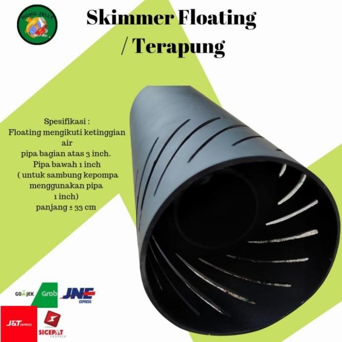 FLOATING SKIMMER KOLAM IKAN KOI SKIMMER APUNG