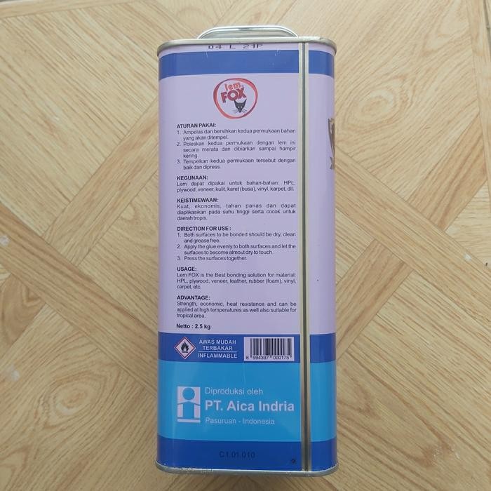 

LEM FOX BIRU 2.5KG LEM KUNING PREMIUM SERBAGUNA