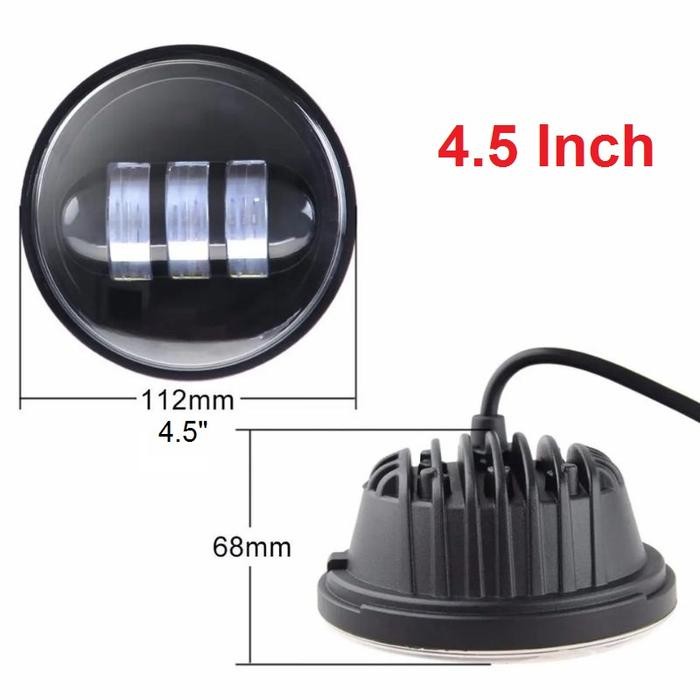 DAYMAKER C70 LAMPU 2 WARNA HONDA 4.5" 4.5 INCH DAYMAKER VESPA 4,5 INC