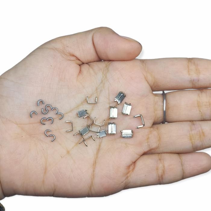 

Stopper Stopan Pengunci Pembatas Atas Bawah Resleting Per 10 Pcs