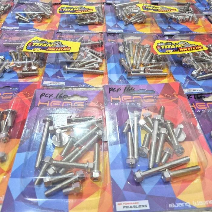 baut cvt 2kunci heng motor pcx 160 adv 160 baut probolt cvt