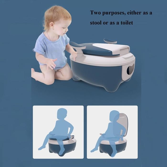 Kursi Toilet Latihan Wc Duduk Anak Urinoir Travel Pot Baby Portable