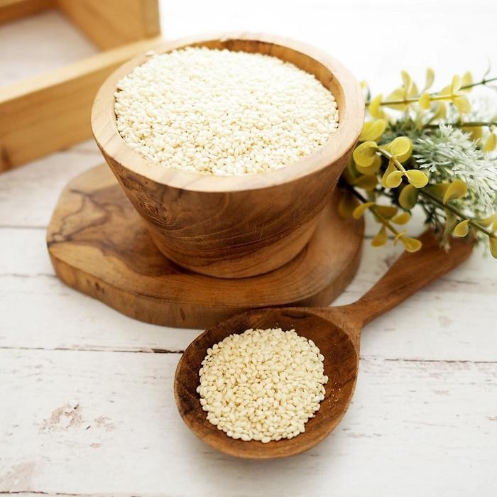 

Pilihan- White Sesame (Wijen Putih) 500G