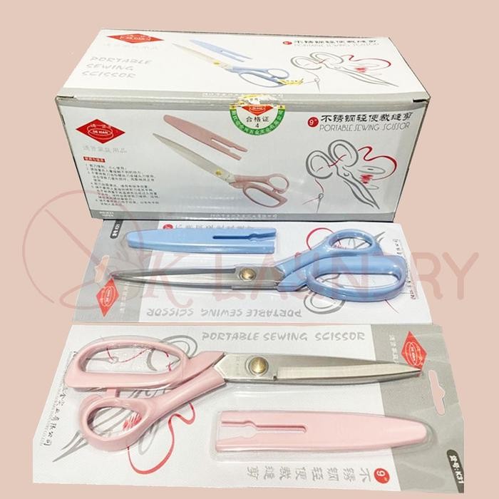 

Pilihan- Gunting Kain Bahan De Xian Dexian Scissor K31 Ukuran 9 Inch/23 Cm