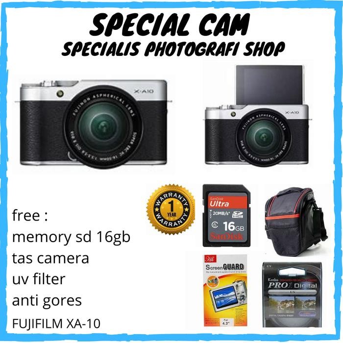 FUJI FILM XA10 KIT 15-45MM / FUJIFILM XA-10 KIT 15-45MM / FUJI XA10 Shopeseler