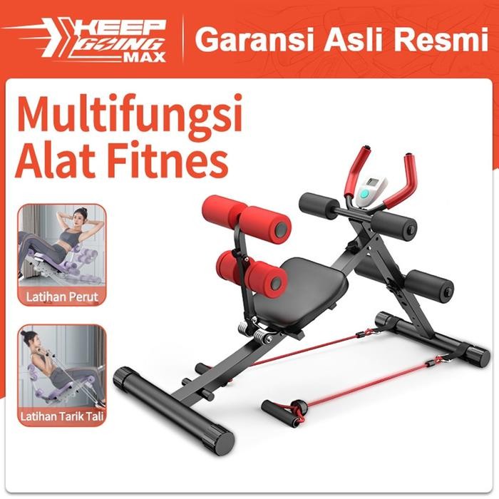 KEEP GOING MAX- ALAT FITNESS OTOT PERUT MESIN PERUT PERANGKAT PERUT LATIHAN PERUT ALAT LATIHAN PERUT