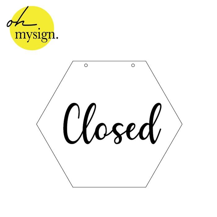 

SIGN OPEN CLOSE SIGN BUKA TUTUP ACRYLIC OPEN CLOSE PINTU